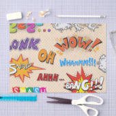 Comic Book Style Expressie Tissuepapier (Craft)