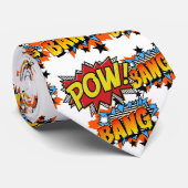 Comic Book Super Bubble Stropdas (Opgerold)