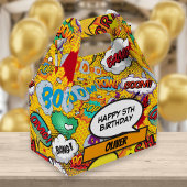 Comic Book Superheld Birthday Party Favor Box Bedankdoosjes
