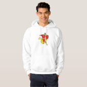 Comic Book Superheld Hoodie (Voorkant volledig)
