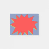 Comic Book Superheld Zap Post-it® Notes (Voorkant)