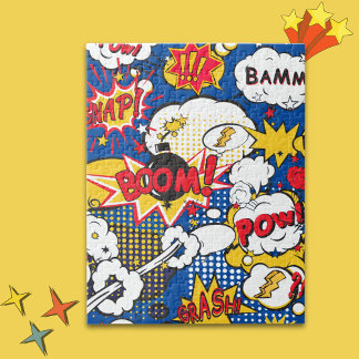 Comic Book Superhero Legpuzzel