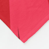Comic book versus background, klassiek pop-art sty fleece deken (Hoek)