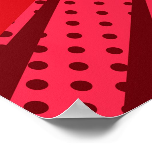 Comic book versus background, klassiek pop-art sty poster (Hoek)