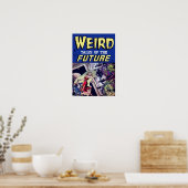 Comic book Weird tales of the Future Poster (Keuken)
