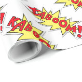 Comic Book Wrapping Paper Cadeaupapier (Rol Hoek)