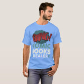 Comic Books Dealer gift T-shirt (Voorkant volledig)
