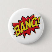 Comic Books Superheld Bang Button (Voorkant)