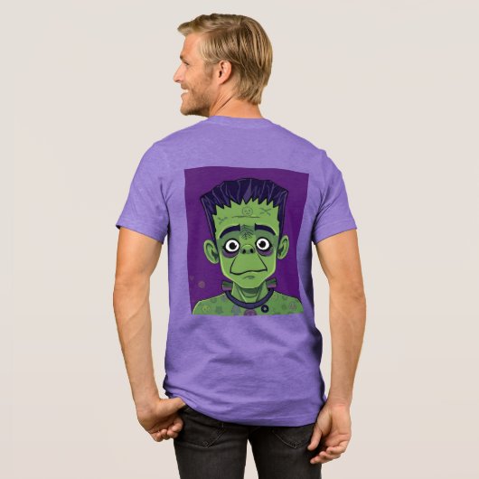 Comic Boy Frankenstein Triblend T-shirt (Voorkant)