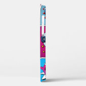 Comic Bubbles set. Expressies Bom, Cool, Pow, Oop Case-Mate iPhone Case (Achterkant / Links)