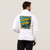 Comic Burst Energy Hoodie (Achterkant volledig)
