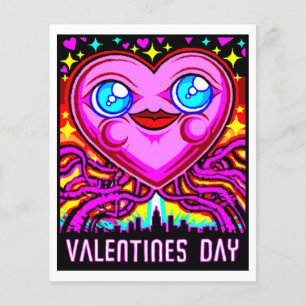 Comic Card #2534 Valentijnsdag Kunstprint