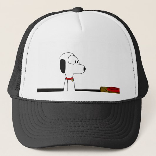 Comic Cartoon Dog Trucker Pet (Voorkant)