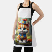 Comic Cat Home & Keuken Collectie Schort (Insitu)