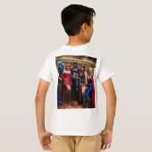 "Comic Con Group foto katoenen T-shirt" T-shirt (Achterkant volledig)