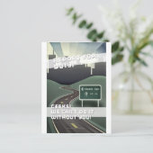 Comic Con Movie Poster Briefkaart (Staand voorkant)