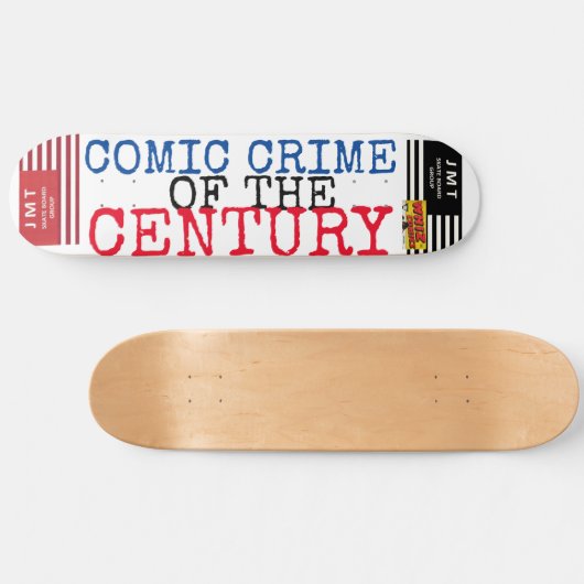 COMIC CRIME OF THE CENTURY 8 1/2" Skateboard Deck (Horizontaal)