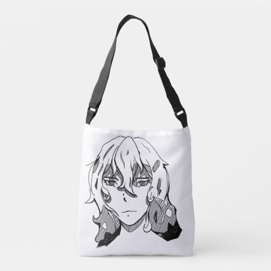 Comic Crossbody Tas (Achterkant)