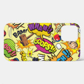 Comic Elements Kleurrijke Patroon Case-Mate iPhone Case (Achterkant (horizontaal))