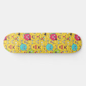 Comic Emoji Persoonlijk Skateboard (Horizontaal)