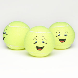 Comic Emoji Tennisballen