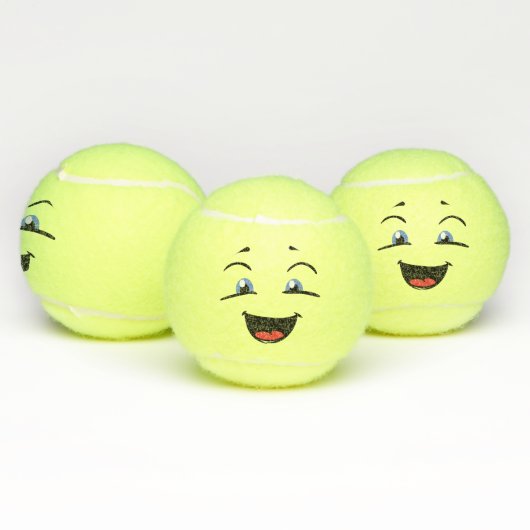 Comic Emoji Tennisballen (Multi)