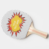 Comic Explosion Tafeltennisbatje (Zijkant)