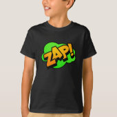 Comic Font Zap T-shirt (Voorkant)