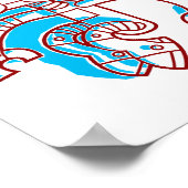 Comic Frenzy Robot Poster (Hoek)