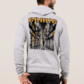 Comic Full Zip Hoodie (Achterkant)