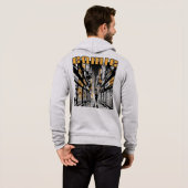 Comic Full Zip Hoodie (Achterkant volledig)