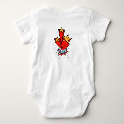 comic funny cartoon romper (Achterkant)