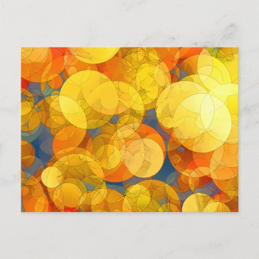 COMIC GOLDEN BUBBLES BRIEFKAART (Voorkant)
