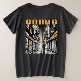 Comic Grote Maat T-shirt