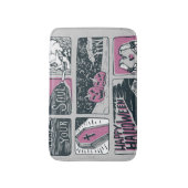 Comic Halloween: leuke illustratie Badmat (Voorkant Verticaal)