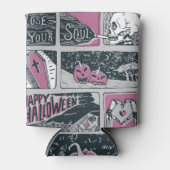 Comic Halloween: leuke illustratie Blikjeskoeler (Voorkant)