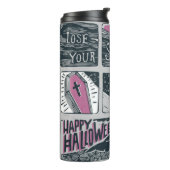 Comic Halloween: leuke illustratie Thermosbeker (Gedraaid links)