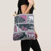 Comic Halloween: leuke illustratie Tote Bag (Dichtbij)