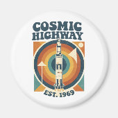 Comic Highway – Fun Pop Art for Comic Fans Magneet (Voorkant)