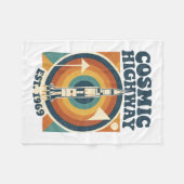 Comic Highway – Leuke Pop Art voor stripfans Fleece Deken (Voorkant (Horizontaal))