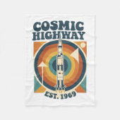 Comic Highway – Leuke Pop Art voor stripfans Fleece Deken (Voorkant)