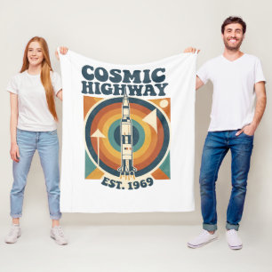 Comic Highway – Leuke Pop Art voor stripfans Fleece Deken