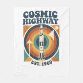 Comic Highway – Leuke Pop Art voor stripfans Fleece Deken (Voorkant)