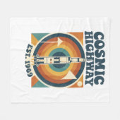 Comic Highway – Leuke Pop Art voor stripfans Fleece Deken (Voorkant (Horizontaal))
