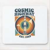 Comic Highway – Leuke Pop Art voor stripfans Muismat (Voorkant)