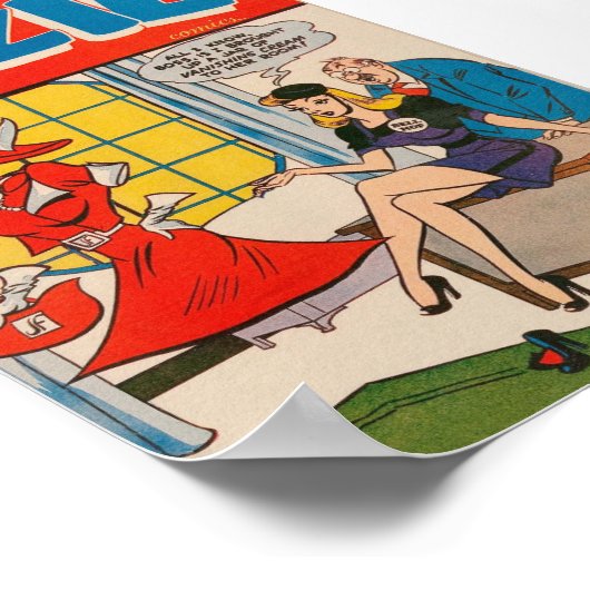  Comic Hoesje Poster (Hoek)