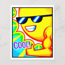 Comic Kaart #1404 Art Print