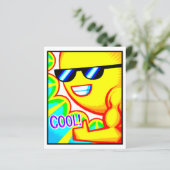 Comic Kaart #1404 Art Print (Staand voorkant)