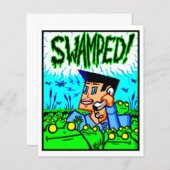 Comic Kaart #2054 Art Print (Voorkant / Achterkant)