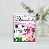 Comic Kaart #2084 Lucky Dice Art-afdrukken (Staand voorkant)